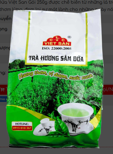 Trà sâm dứa 250g