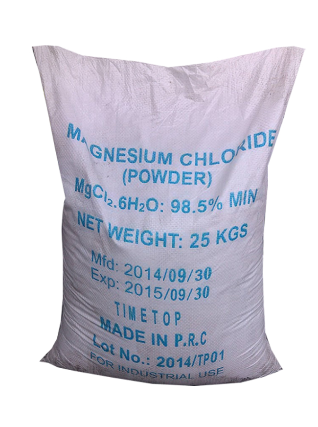 Magnesium Chloride MgCl2 47% - Hóa Chất Công Nghiệp - Công Ty TNHH Hóa Chất Công Nghiệp Phúc Hiếu