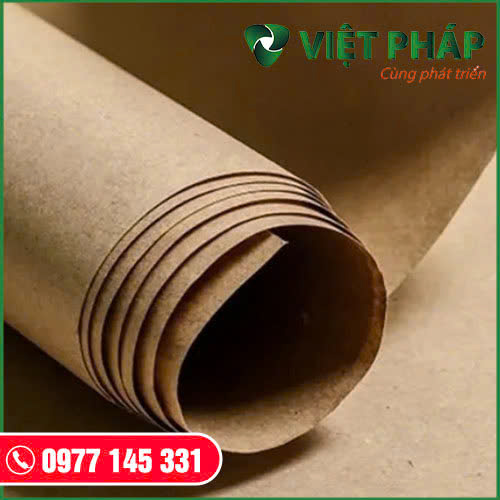 Giấy Kraft nâu - Giấy Việt Pháp - Công Ty TNHH Đầu Tư Sản Xuất Thương Mại Dịch Vụ Việt Pháp