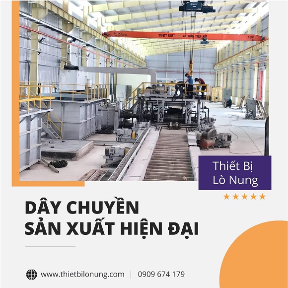 Lắp đặt dây chuyền thiết bị lò nung - Lò Công Nghiệp HMT - Công Ty TNHH MTV Thương Mại Dịch Vụ Thiết Bị Công Nghiệp Hồ Minh Tuyên