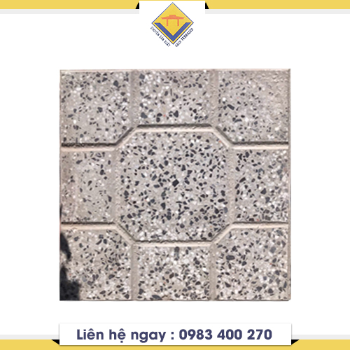 Gạch Terrazzo xám - Gạch Terrazzo Nguyên Vy - Công Ty TNHH Tư Vấn Và Xây Dựng Nguyên Vy