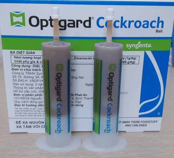 Optigard Cockroach - Thuốc Diệt Côn Trùng Bình Minh Green - Công Ty TNHH Bình Minh Green