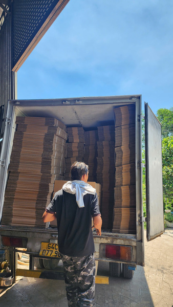Hình ảnh kho hàng Hoàng Nam Thư - Thùng Carton Hoàng Nam Như - Công Ty TNHH Sản Xuất Thương Mại Hoàng Nam Như