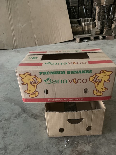 Thùng carton 5 lớp chuối xuất khẩu - Thùng Carton Hoàng Nam Như - Công Ty TNHH Sản Xuất Thương Mại Hoàng Nam Như