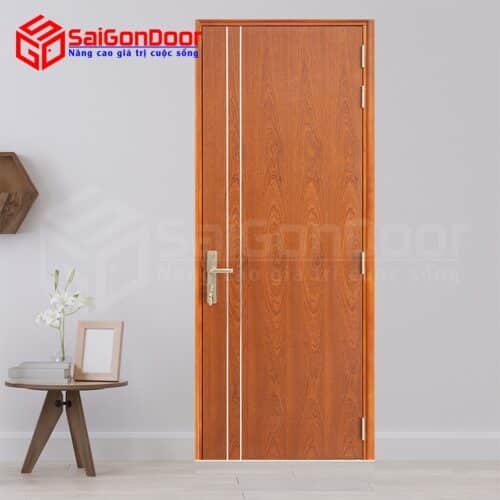 Cửa gỗ chống cháy GCC-MDF Veneer P1R2 Xoan đào - SaigonDoor - Công Ty Cổ Phần Tập Đoàn SaigonDoor