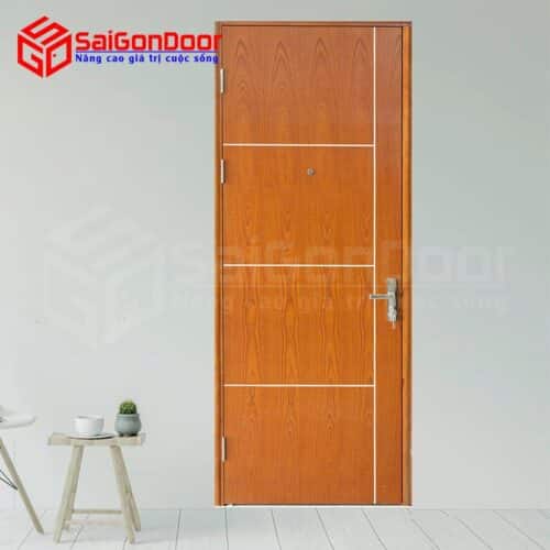 Cửa gỗ chống cháy GCC-MDF Veneer P1R5 Xoan đào - SaigonDoor - Công Ty Cổ Phần Tập Đoàn SaigonDoor