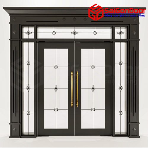 Cửa nhôm vân gỗ 71 - SaigonDoor - Công Ty Cổ Phần Tập Đoàn SaigonDoor