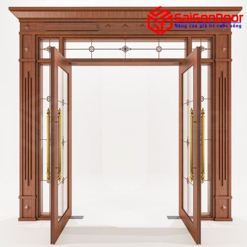 Cửa nhôm vân gỗ 72 - SaigonDoor - Công Ty Cổ Phần Tập Đoàn SaigonDoor