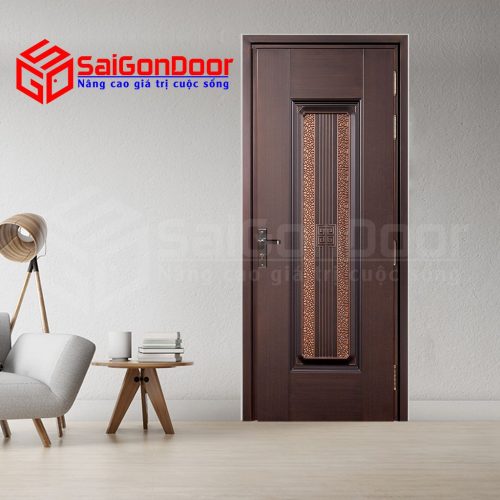 Cửa vân gỗ 5D KA-1.40 - SaigonDoor - Công Ty Cổ Phần Tập Đoàn SaigonDoor