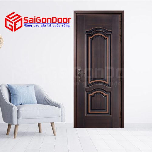 Cửa vân gỗ 5D KA-1.42 - SaigonDoor - Công Ty Cổ Phần Tập Đoàn SaigonDoor