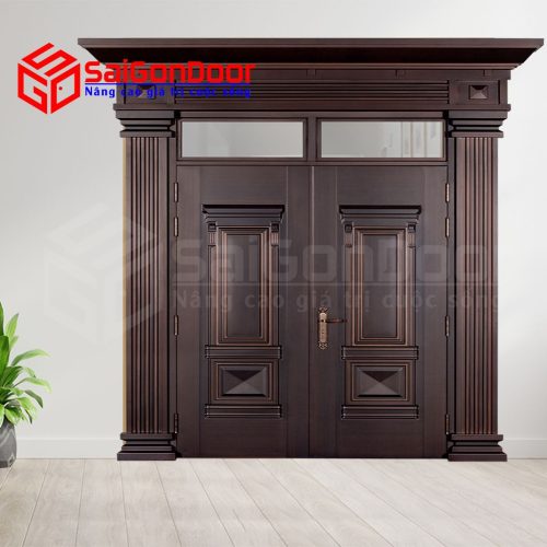 Cửa vân gỗ 5D KA-22.41-2TK - SaigonDoor - Công Ty Cổ Phần Tập Đoàn SaigonDoor