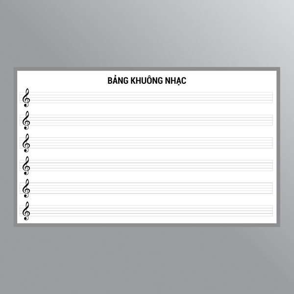 Bảng khuôn nhạc - Bảng Vadoto - Công Ty TNHH Vadoto