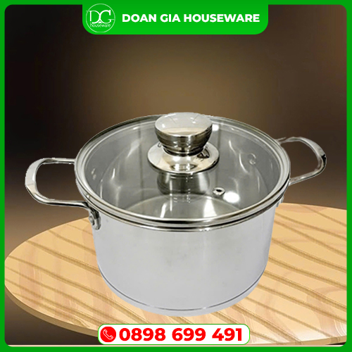 Nồi inox - Inox Gia Dụng Doãn Gia - Công Ty TNHH Sản Xuất Thương Mại Dịch Vụ Doãn Gia