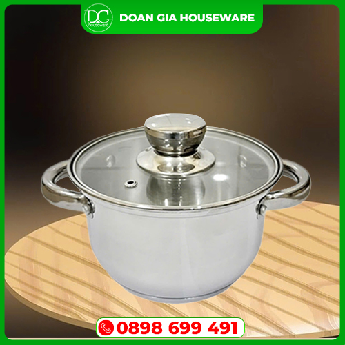 Nồi inox - Inox Gia Dụng Doãn Gia - Công Ty TNHH Sản Xuất Thương Mại Dịch Vụ Doãn Gia