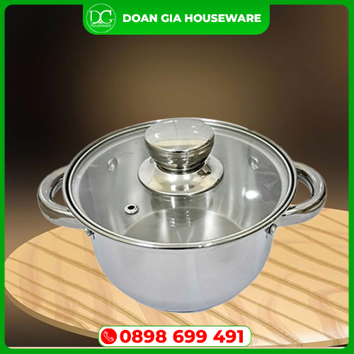 Nồi inox - Inox Gia Dụng Doãn Gia - Công Ty TNHH Sản Xuất Thương Mại Dịch Vụ Doãn Gia