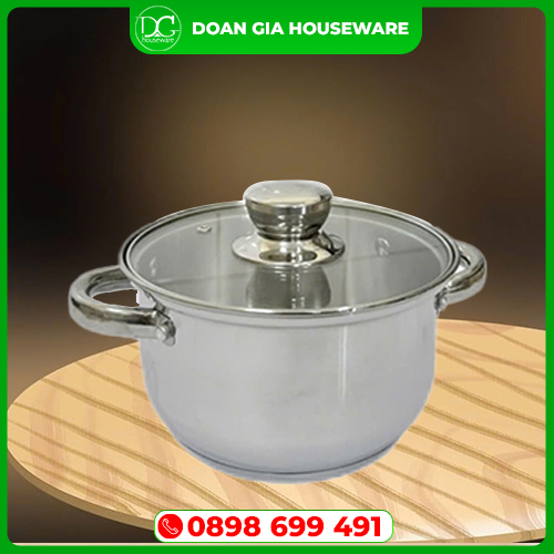 Nồi inox - Inox Gia Dụng Doãn Gia - Công Ty TNHH Sản Xuất Thương Mại Dịch Vụ Doãn Gia