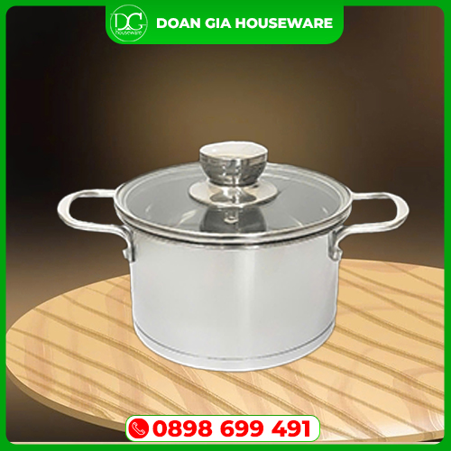 Nồi inox - Inox Gia Dụng Doãn Gia - Công Ty TNHH Sản Xuất Thương Mại Dịch Vụ Doãn Gia