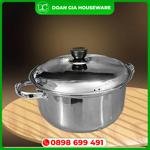 Nồi inox - Inox Gia Dụng Doãn Gia - Công Ty TNHH Sản Xuất Thương Mại Dịch Vụ Doãn Gia