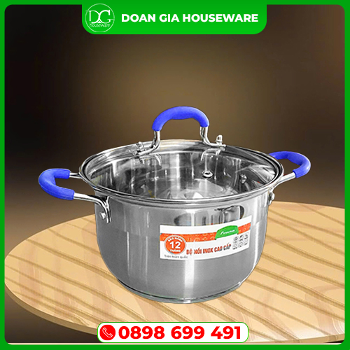 Nồi inox - Inox Gia Dụng Doãn Gia - Công Ty TNHH Sản Xuất Thương Mại Dịch Vụ Doãn Gia