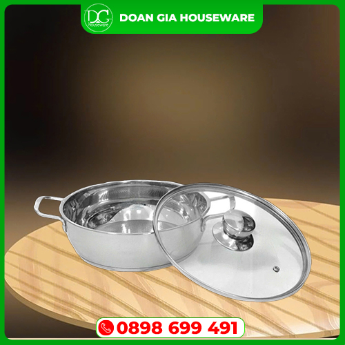Nồi inox - Inox Gia Dụng Doãn Gia - Công Ty TNHH Sản Xuất Thương Mại Dịch Vụ Doãn Gia