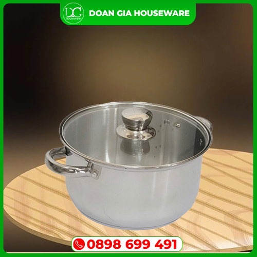 Nồi inox - Inox Gia Dụng Doãn Gia - Công Ty TNHH Sản Xuất Thương Mại Dịch Vụ Doãn Gia