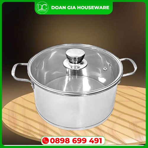 Nồi inox - Inox Gia Dụng Doãn Gia - Công Ty TNHH Sản Xuất Thương Mại Dịch Vụ Doãn Gia