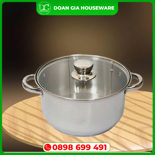 Nồi inox - Inox Gia Dụng Doãn Gia - Công Ty TNHH Sản Xuất Thương Mại Dịch Vụ Doãn Gia