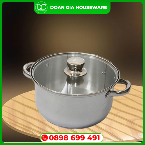 Nồi inox - Inox Gia Dụng Doãn Gia - Công Ty TNHH Sản Xuất Thương Mại Dịch Vụ Doãn Gia