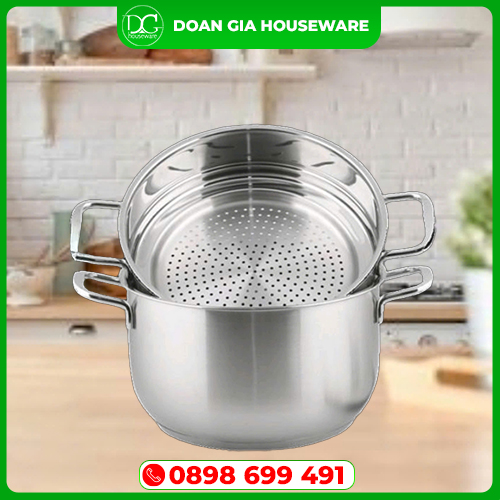 Xửng hấp inox - Inox Gia Dụng Doãn Gia - Công Ty TNHH Sản Xuất Thương Mại Dịch Vụ Doãn Gia
