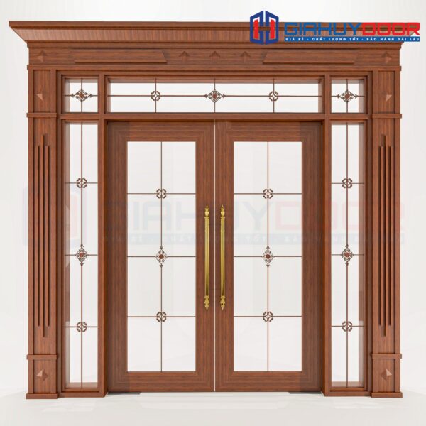 Cửa nhôm vân gỗ - Gia Huy Door - Công Ty Cổ Phần Tập Đoàn SaigonDoor