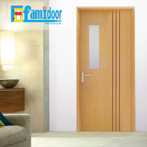 Cửa gỗ chống cháy GCC-P1G1R3 - FamiDoor - Công Ty Cổ Phần Tập Đoàn SaigonDoor