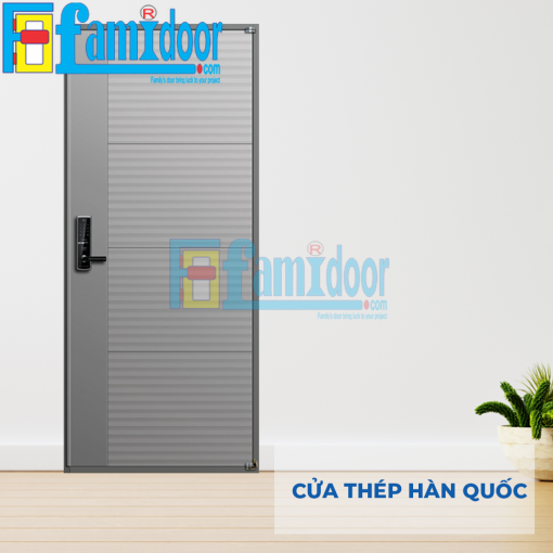 Cửa thép Hàn Quốc 401-1 - FamiDoor - Công Ty Cổ Phần Tập Đoàn SaigonDoor