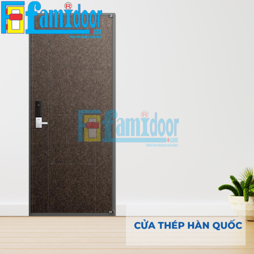 Cửa thép Hàn Quốc 403-1 - FamiDoor - Công Ty Cổ Phần Tập Đoàn SaigonDoor