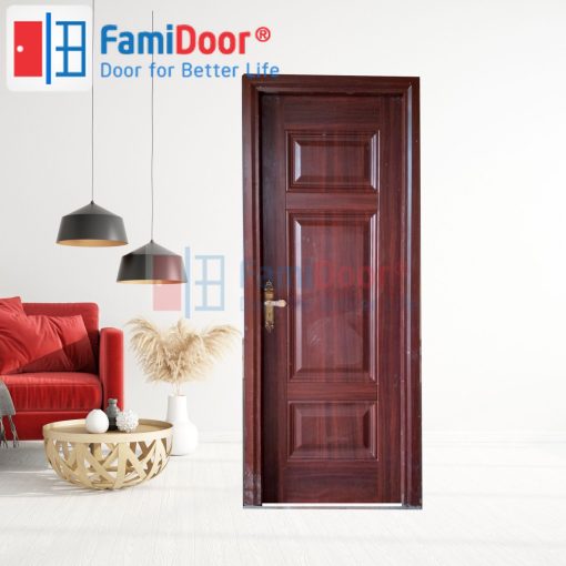 Cửa thép vân gỗ SGD-KM.TVG-1C-10 - FamiDoor - Công Ty Cổ Phần Tập Đoàn SaigonDoor