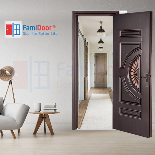 Cửa vân gỗ 5D KA-1.01H - FamiDoor - Công Ty Cổ Phần Tập Đoàn SaigonDoor