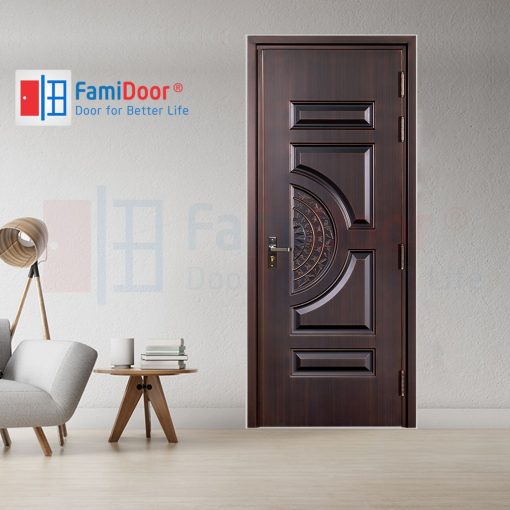 Cửa vân gỗ 5D KA-1.01T - FamiDoor - Công Ty Cổ Phần Tập Đoàn SaigonDoor