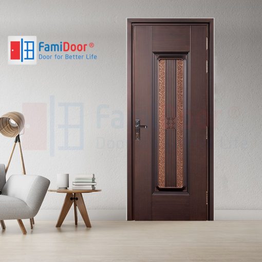 Cửa vân gỗ 5D KA-1.40 - FamiDoor - Công Ty Cổ Phần Tập Đoàn SaigonDoor