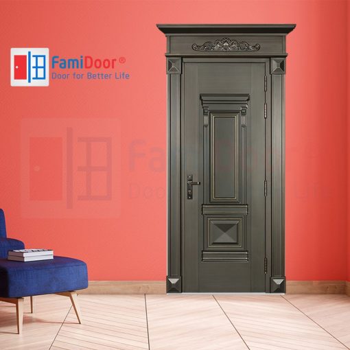 Cửa vân gỗ 5D KA-1.41 - FamiDoor - Công Ty Cổ Phần Tập Đoàn SaigonDoor