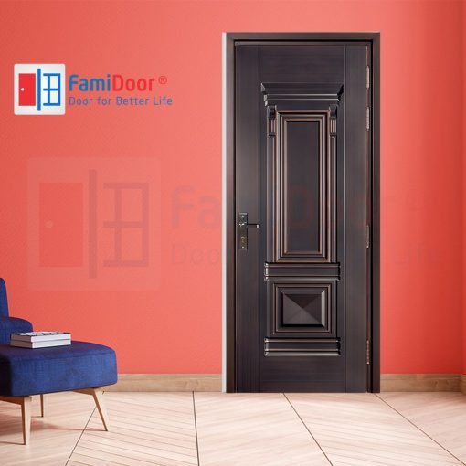 Cửa vân gỗ 5D KA-1.42 - FamiDoor - Công Ty Cổ Phần Tập Đoàn SaigonDoor