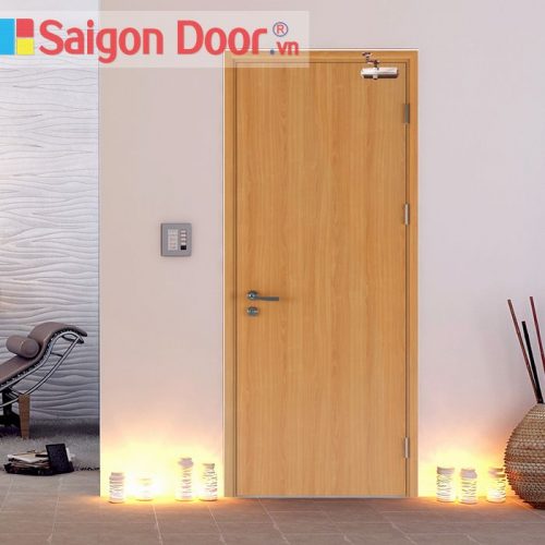 Cửa gỗ chống cháy GCC P1 - Gia Phát Door - Công Ty Cổ Phần Tập Đoàn SaigonDoor