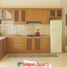 Tủ kệ bếp KP2 - Gia Phát Door - Công Ty Cổ Phần Tập Đoàn SaigonDoor