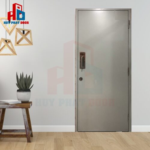 Cửa thép chống cháy TCC P1 xám - Huy Phát Door - Công Ty Cổ Phần Tập Đoàn SaigonDoor