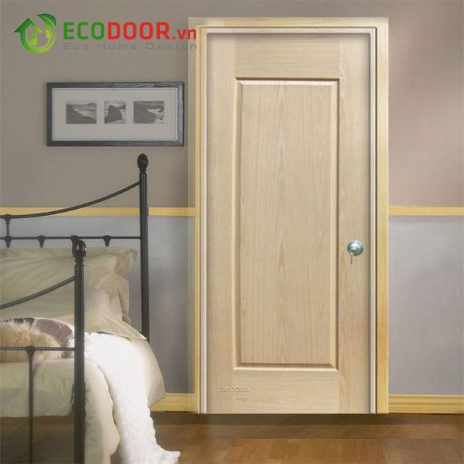 Cửa gỗ HDF Veneer 1B-OAK - EcoDoor - Công Ty Cổ Phần Tập Đoàn SaigonDoor