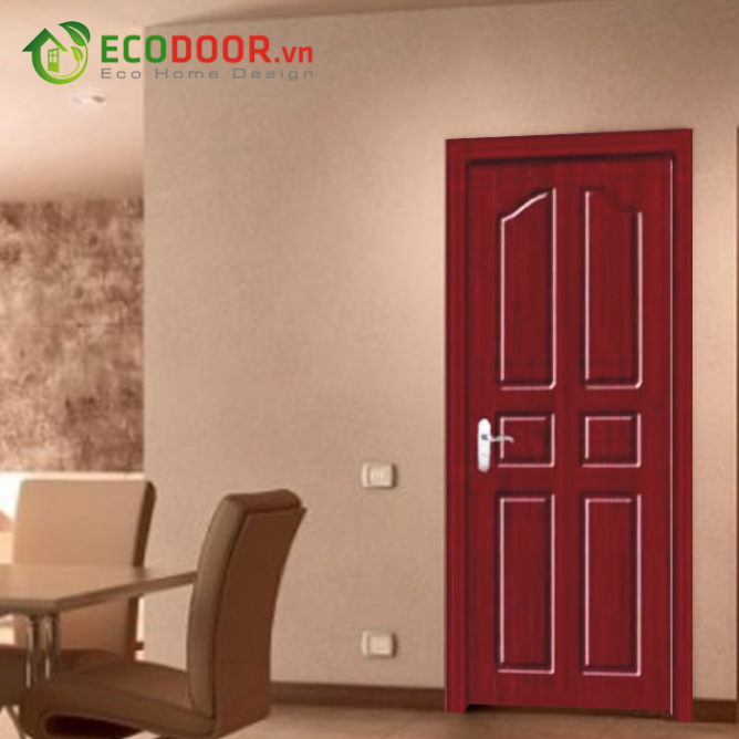 Cửa gỗ cao cấp PVC 1002 - EcoDoor - Công Ty Cổ Phần Tập Đoàn SaigonDoor