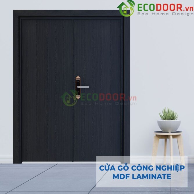 Cửa gỗ công nghiệp MDF Laminate 2P1 ECD - EcoDoor - Công Ty Cổ Phần Tập Đoàn SaigonDoor