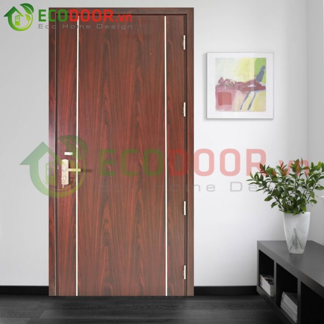 Cửa gỗ công nghiệp MDF Veneer MDF.M1R2a - Camxe