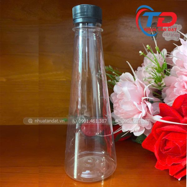 Chai sữa 330ml tam giác