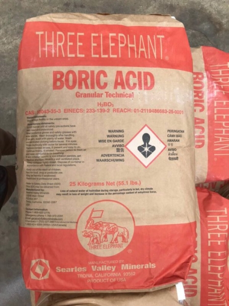 Boric Acid - Chi Nhánh Công Ty Cổ Phần Dịch Vụ Đông A