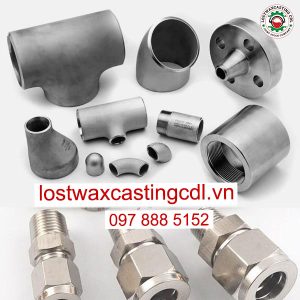 Đúc inox ống nối, đầu nối inox - Đúc Lostwaxcasting CDL - Công Ty Cổ Phần Đúc Lostwaxcasting CDL