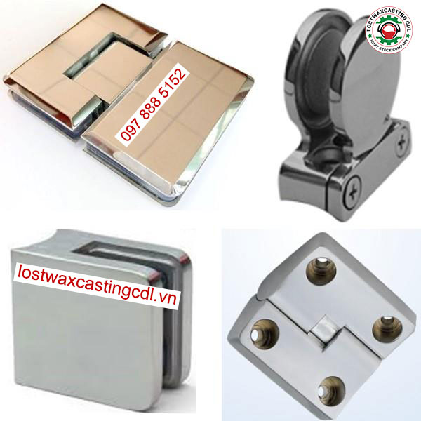 Đúc inox phụ kiện lắp ghép kính cường lực - Đúc Lostwaxcasting CDL - Công Ty Cổ Phần Đúc Lostwaxcasting CDL